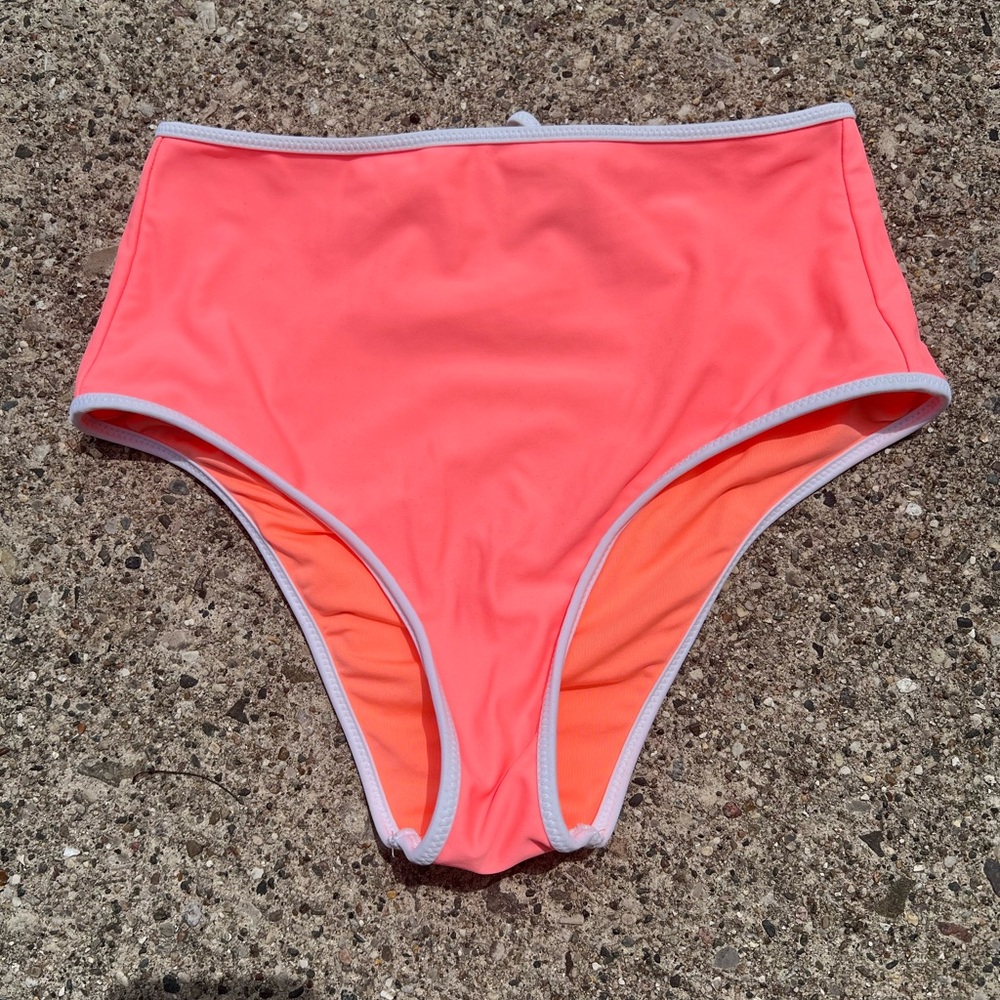 Aerie Pink High Waisted Bikini Bottoms